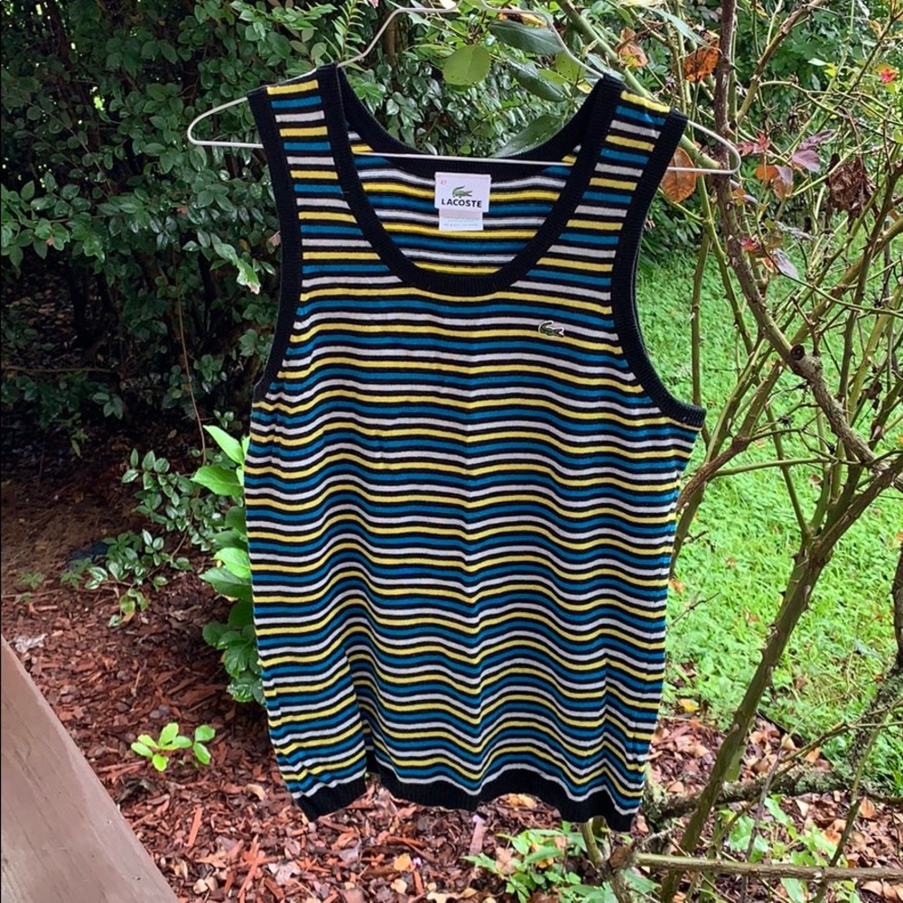 Vintage Lacoste women’s sweater vest